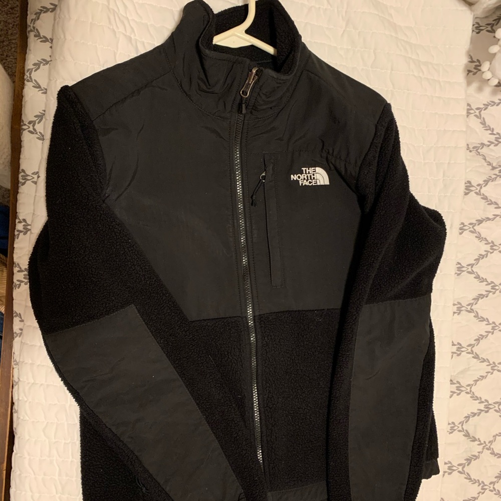 North Face black denali fleece jacket